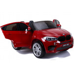 Elektrické autíčko BMW X6M - lakované - červené